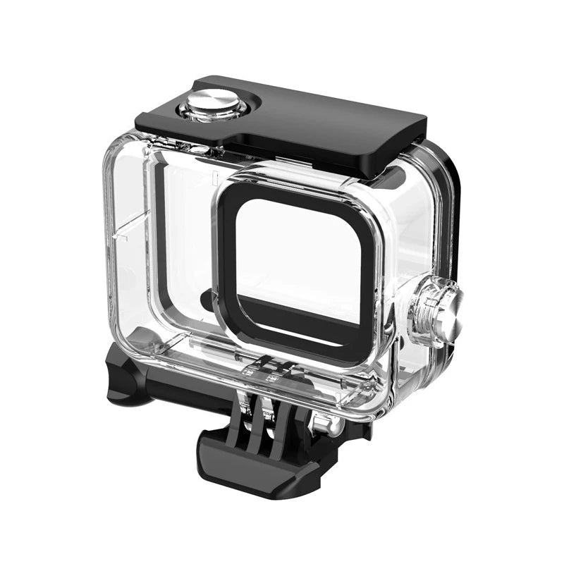 60M waterproof case for GoPro HERO 12 Black, underwater diving housing cover, durable protective accessory for deep water adventures, compatible with GoPro HERO 11, 10, and 9 Black models.