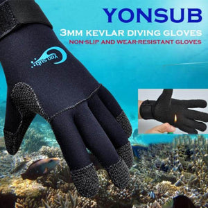 kevlar diving gloves