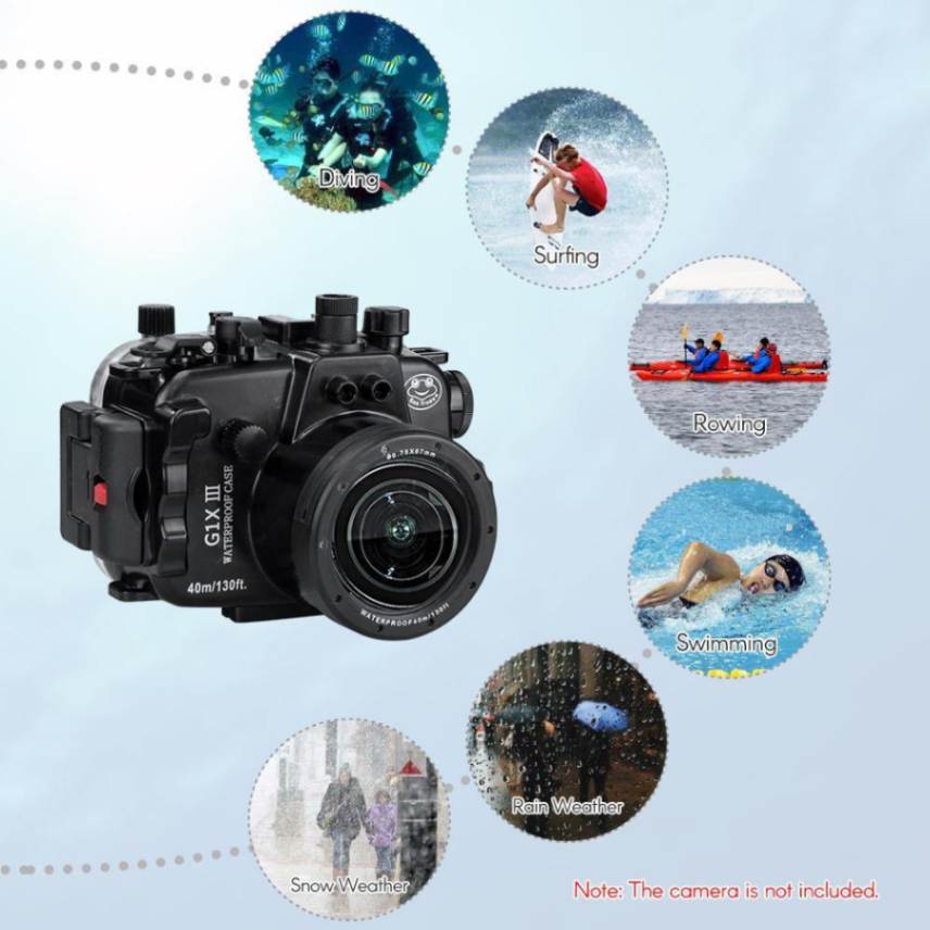 waterproof camera housing canon