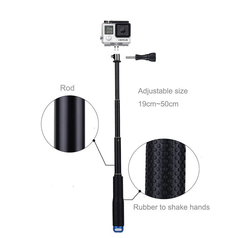 11.25 - 37 inch Underwater Aluminum Selfie Stick - The Eagle Ray Dive Shop