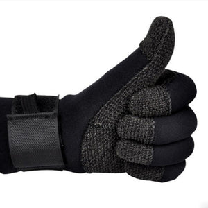 3mm Neoprene Non-Slip Kevlar Diving Gloves - The Eagle Ray Dive Shop