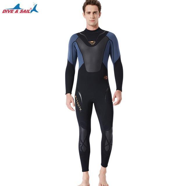 Dive＆Sail Mens Full-Body 3mm Neoprene Wetsuit - The Eagle Ray Dive Shop