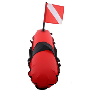 Scuba Diving Inflatable Surface Marker Buoy with Dive Flag - The Eagle Ray Dive Shop